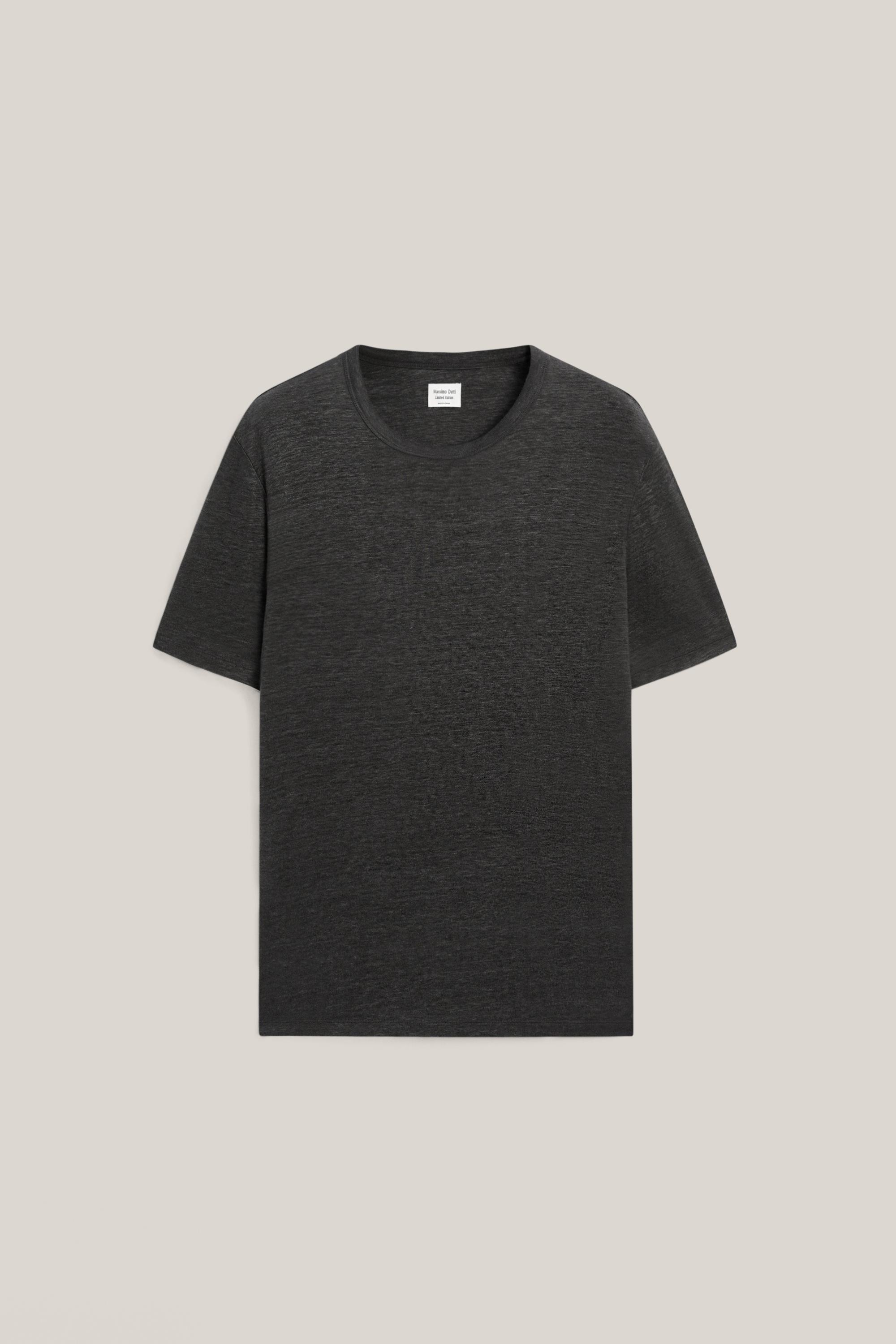 100% linen short sleeve T-shirt - LIMITED EDITION